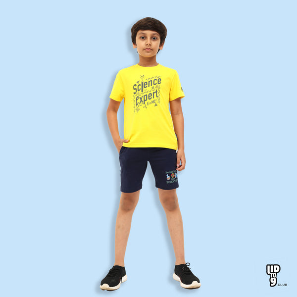 Graphic Printed T-Shirt & Shorts set