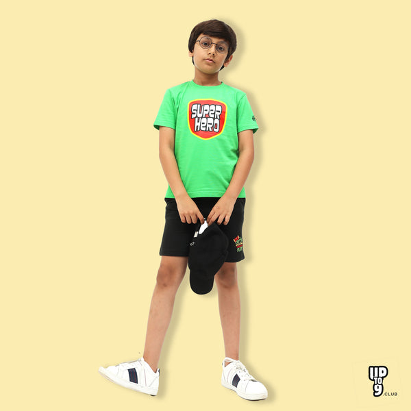 Graphic Printed T-Shirt & Shorts set