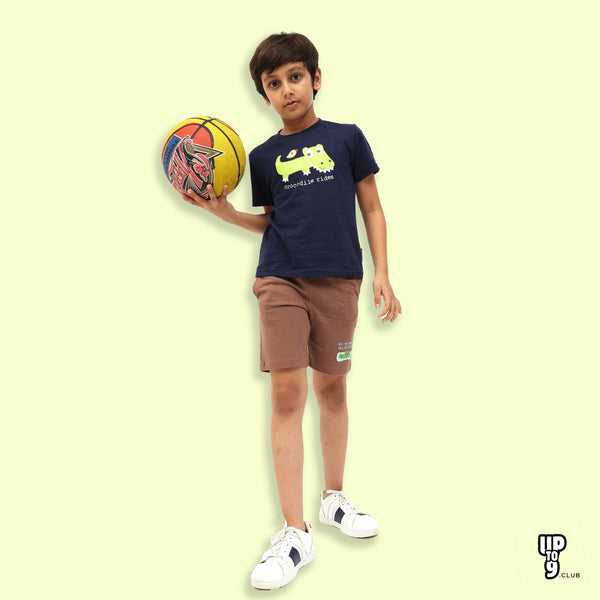 Graphic Printed T-Shirt & Shorts set